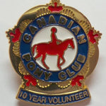 10 Year Volunteer Pin